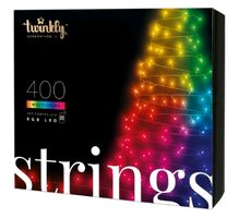 Twinkly Strings 400 ks 32 m / múdre žiarovky na stromček / RGB / Wi-Fi / Bluetooth
