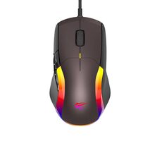 Havit MS959S hnedá / Herná myš / optická / 12000 DPI / USB / 1.6m 