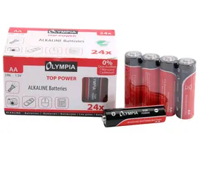 Olympia AA LR6 4 ks / alkalické batérie