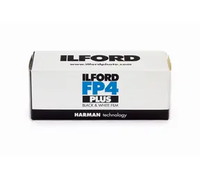 Ilford FP-4 PLUS 120 / čiernobiely negatívny film / ISO 125/22°