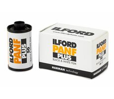 Ilford Pan F PLUS 135/36 / čiernobiely negatívny film / ISO 50/18°