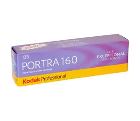 Kodak Professional Portra 160 135/36 5ks / Farebný negatívny film / ISO 160 