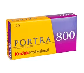 Kodak Professional Portra 800 120 5ks / Farebný negatívny film / ISO 800 