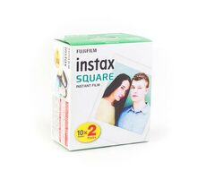 Fujifilm Instax Square Film biely rámček 2x10 ks / Instantný film / 86 x 72 mm / lesklý