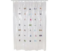 Fujifilm Instax Shower Curtain Wide / Záves do sprchy s fotoalbumom / 183 x 200 cm