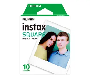 Fujifilm Instax Square Film white frame 10ks / Instantný film / 86 x 72 mm 