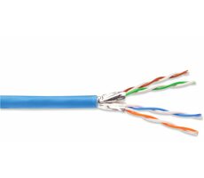 Digitus CAT 6A U-FTP Kábel 4x2 drôt AWG23 LSOH 305m modrá
