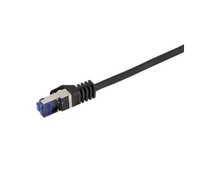 LogiLink C6A123S Ultraflex čierna / Patch kábel / CAT6A / S/FTP / RJ45 / 30m