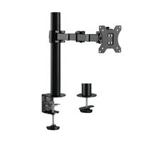 LogiLink BP0105 čierna / Rameno na monitor / VESA / 17 &quot;až 32&quot; / do 9 kg