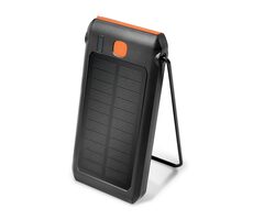 LogiLink PA0273 čierna / Powerbank / solárny panel / 10000 mAh / 1x USB-A / 1x USB-C