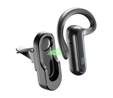CellularLine CAR FLAT čierna / Handsfree / Bluetooth / nabíjacia základňa 