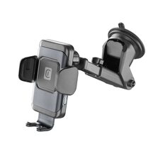 CellularLine Hug Air Univerzálny držiak pre mobilné telefóny do auta (10W) čierna / bezdrôtové nabíjanie / 10W