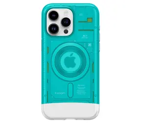 Spigen Classic C1 MagSafe ochranný kryt pre Apple iPhone 15 Pro bondi blue 