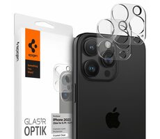 Spigen Glass tR Optik 2 Pack ochranné sklo na fotoaparát pre Apple iPhone 14 Pro