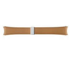 Samsung D-Buckle Hybridný remienok z eko kože 20 mm (S/M) hnedá