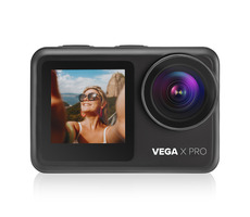 Niceboy VEGA X PRO / Outdoorová kamera / 2&quot; &amp; predné 1.4&quot; LCD / 4K @ 60FPS / WiFi / micro-HDMI / micro-USB / microSD