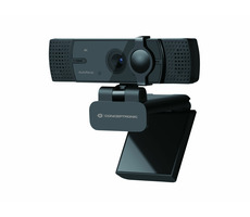 Conceptronic AMDIS08B čierna / webkamera / UHD / USB 2.0 / Autofocus / mikrofón / uhol záberu 120°