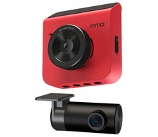 70mai A400 červená + RC09 / Kamera do auta / 2560 x 1440 / 2.0" LCD / Uhol záberu 145 ° / Nočné videnie / Wi-Fi / microSD