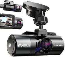 Vantrue N4 / 3x kamera do auta / 2K rozlíšenie pri 30fps / 360° / Sony sensor / až 256 GB / voliteľné GPS