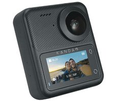 Kandao QooCam 3 / Akčná kamera / 360° / 5.7K / 62MP / IP68 / Wi-Fi / BT / microSD / 1600mAh