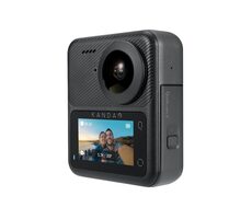 Kandao QooCam 3 Motorcycle Combo / Akčná kamera / 360° / 5.7K / 62MP / IP68 / Wi-Fi / BT / microSD / 1600mAh