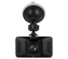Sencor SCR 4400 čierna / Kamera do auta / 4K / microSD až 128 GB / mini USB