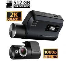 Thinkware Q850 2CH čierna / Kamera do auta / 2K / GPS / Wi-Fi / BT / microSD