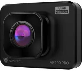 Navitel AR200 PRO čierna / Kamera do auta / FullHD@30fps / 2" / Uhol záberu 140 ° / G-senzor / microSD