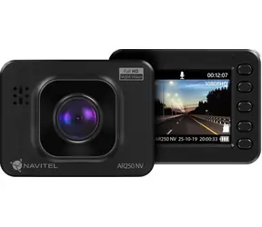 Navitel AR250 NV čierna / Kamera do auta / FullHD@30fps / 2" / Uhol záberu 140 ° / Night Vision / G-senzor / microSD