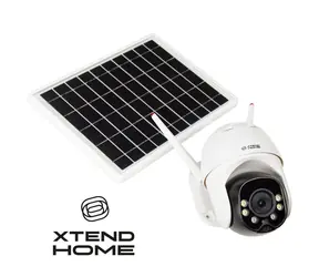 Xtend Home SO110 biela / Vonkajšia kamera 4G so solárnym nabíjaním / 1080p / 4mm / Wi-Fi / IP65 / IR 15m / Tuya CZ & SK
