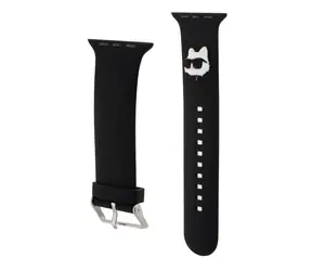 Karl Lagerfeld Choupette Head NFT Remienok pre Apple Watch 38/40/41 čierna