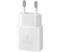 Samsung EP-T2510 25W adaptér biela / USB-C nabíjačka / rýchle nabíjanie / bez kábla  