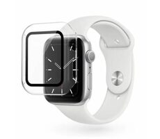 Epico Sklenený ochranný kryt pre Apple Watch Series 7 (41mm) transparentný