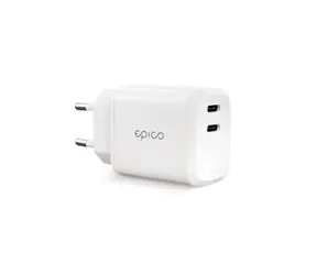 Epico Duálna USB-C nabíjačka 45W biela / 2x USB-C