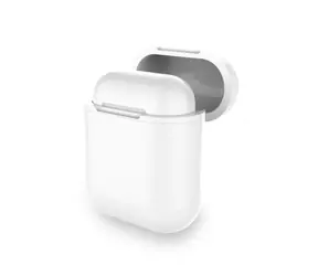 LAB.C AirPods Wireless Charging Case adaptér pre bezdrôtové nabíjanie pre Apple AirPods biela 