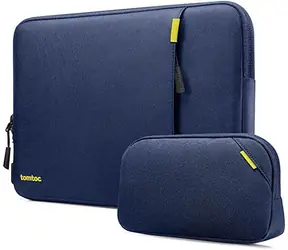 tomtoc Sleeve Kit púzdro pre MacBook Air/Pro 15.3" 16" námorná modrá