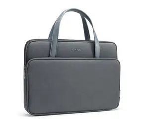 tomtoc Premium Briefcase taška pre MacBook Pro (2021) 14" sivá