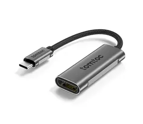 tomtoc Adaptér USB-C na DisplayPort 1.4 / Thunderbolt 3 / 4K@60/120Hz