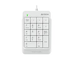 A4Tech FSTYLER FK13P biela / numerická klávesnica / USB / 1.5m