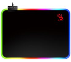 A4Tech BLOODY MP-35N čierna / Herná podložka pod myš / RGB / Rozmery 350 x 250 x 4 mm