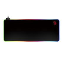 A4Tech BLOODY MP-75N čierna / Herná podložka pod myš a klávesnicu / RGB / Rozmery 750 x 300 x 4 mm