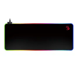 A4Tech BLOODY MP-75N čierna / Herná podložka pod myš a klávesnicu / RGB / Rozmery 750 x 300 x 4 mm