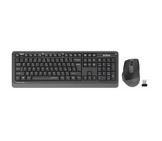 A4Tech FGS1035Q šedá / set bezdrôtová klávesnica + optická myš / CZ / USB