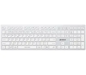 A4Tech FBX50C biela / Bezdrôtová klávesnica / CZ/SK / Bluetooth 