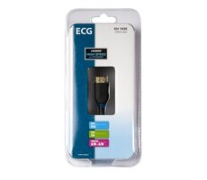 ECG KH 1430 kábel HDMI-HDMI 1.4 A/M 3M čierna / pozlátené kontakty 