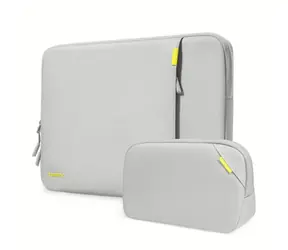tomtoc Sleeve Kit 13" Apple MacBook Pro/Air sivá