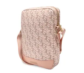 Guess PU G Cube Tablet Bag 10" ružová
