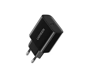 Ugreen Nabíjačka čierna / USB-C / 20W