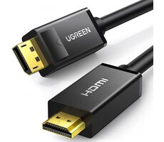 Ugreen 10202 Kábel HDMI (M) - DisplayPort (M) 2m čierna