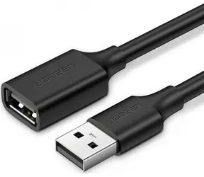 Ugreen US103 Predlžovací kábel USB-A (M) - USB-A (F) 3M čierna
